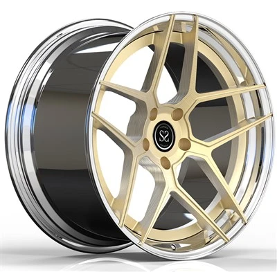 C63 AMG Coupe 5-Y Spoke Tuning Style 19 inčni prilagođeni 2-dijelni kovani kotači