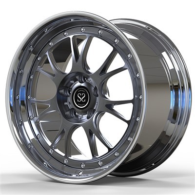 Kromirani kovani kotači i sivi disk 19x8.5 i 19x9.5 2 za Alfa Romeo Giulia 2.0 godina 2017.