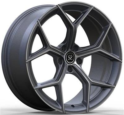 Gun Metal Polirano lice 1-kom Kovani kotači 20x9.0 za Audi S6