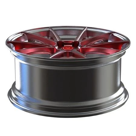 Candy Red Design 21 Inch Customized 1-PC Rims Wheels For Lamborhini