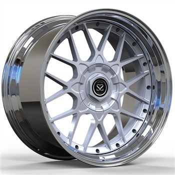 Prilagođeni sjajni crni aluminijski naplatci za automobile od 1 računala za Mercedes Benz E klase