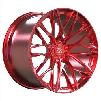 Crveni brušeni 21-inčni monoblok kovani kotači 1-dijelne Aventador aluminijske naplatke za automobile