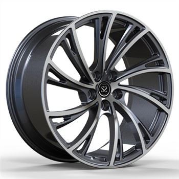 21x10 1 komad kovane 5x120 aluminijske legure pištolj metalno obrađen prednji kotač za Range Rover Hse automobilske felge